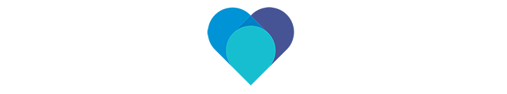 virtu logo sininen sydän